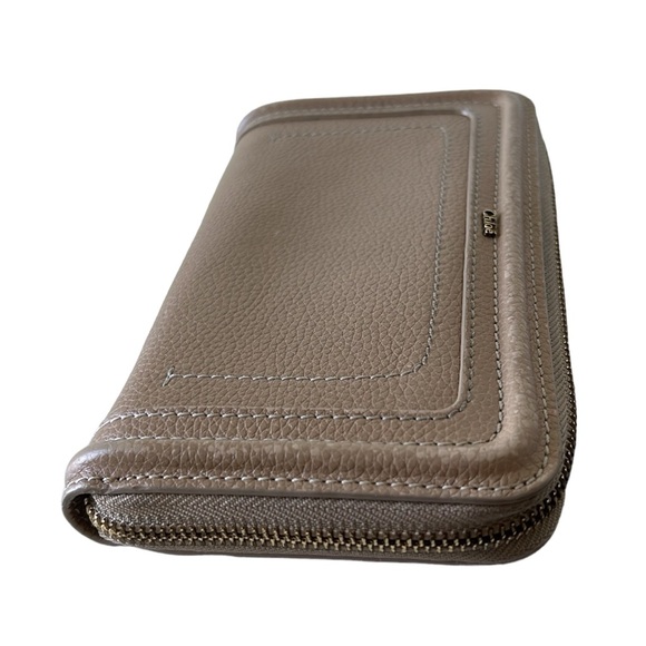 Chloe Paraty Long Zip Wallet, Rock - Picture 4 of 16